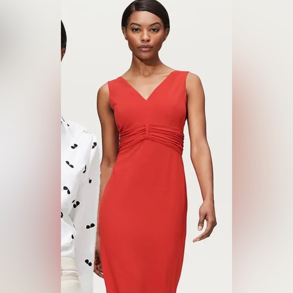 Karl Lagerfeld Red Maxi Dress